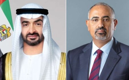 الزبيدي يهنئ الإمارات بيوم "عهد الاتحاد"..