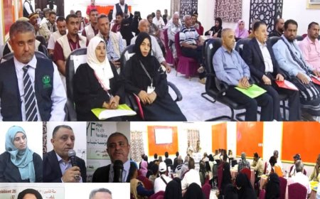 «صُنّاع النهضة»و«شباب أبين» تنظمان ورشة تعريفية بمرحلة التصميم المشترك لمشروع "نبني"..