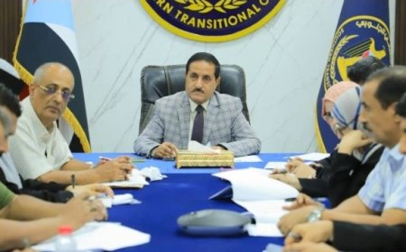 الأمانة العامة لهيئة رئاسة المجلس الانتقالي الجنوبي تعقد اجتماعها الدوري ...