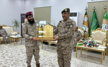 قيادة محور مران تكرم قائد قوة جازان اللواء الركن خميس الزهراني