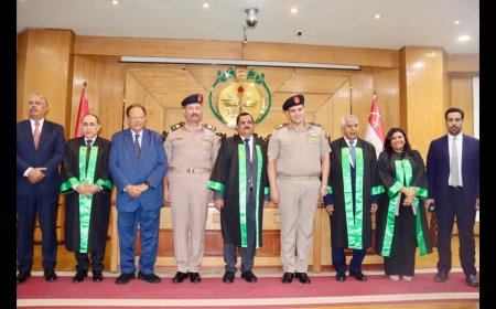 الفضلي يهنئ الفريق الداعري بمناسبة نيله درجة الدكتوراه بمرتبة الشرف الأولى من الأكاديمية العسكرية بمصر