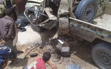 عاجل: انفجار عنيف يهز منزل قيادي عسكري تابع لطارق صالح في مدينة التربة – تعز(صورة أولية)