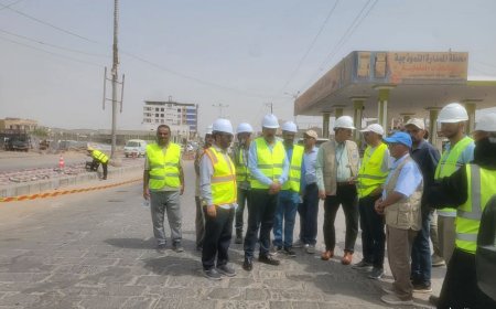 مشروع يُحتذى به.. إشادة رسمية بجهود شركة أولاد صلاح في تنفيذ مشروع "دوار الملعب – دوار السيلة" بعدن