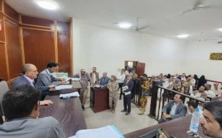 رئيس نيابة استئناف مأرب يتفقد سير العمل القضائي ويشيد بالانضباط المؤسسي....