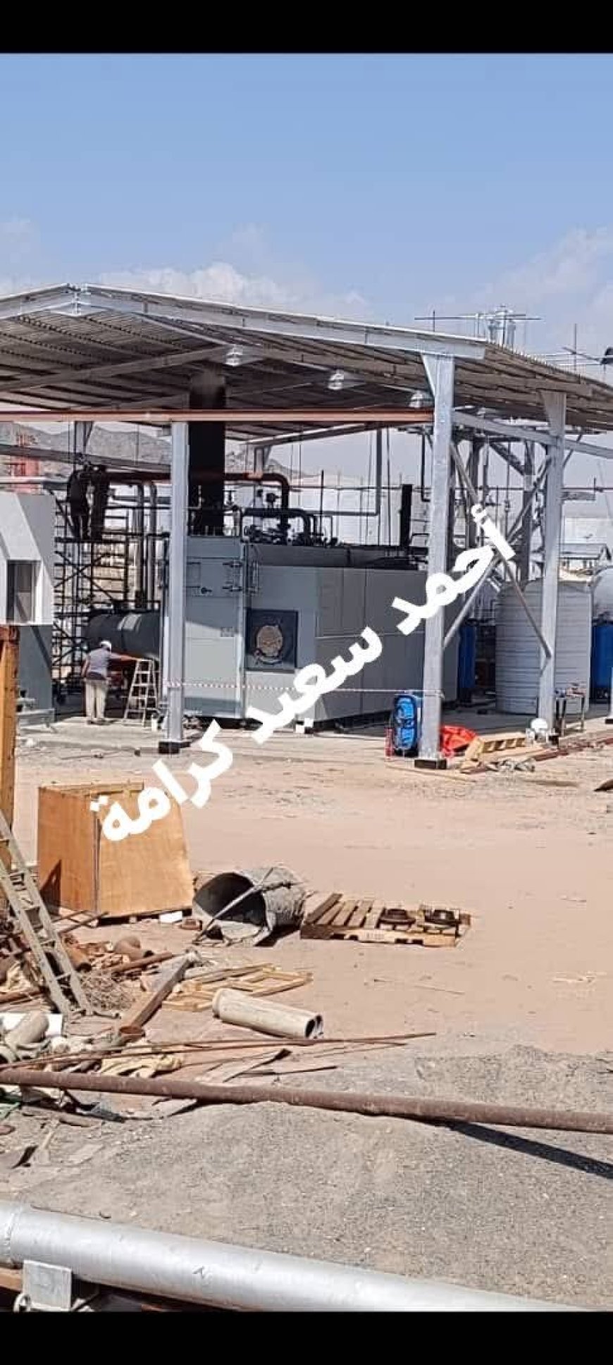 عاجل: مصفاة عدن تشتري غلاية لتشغيل وحدة التكرير جزئياً(صورة)