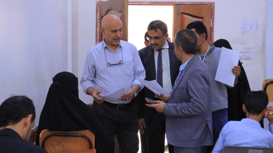جامعة إقليم سبأ تُدشّن اختبارات المفاضلة للدفعة السادسة بكلية الطب بمشاركة   537 متقدّم ...
