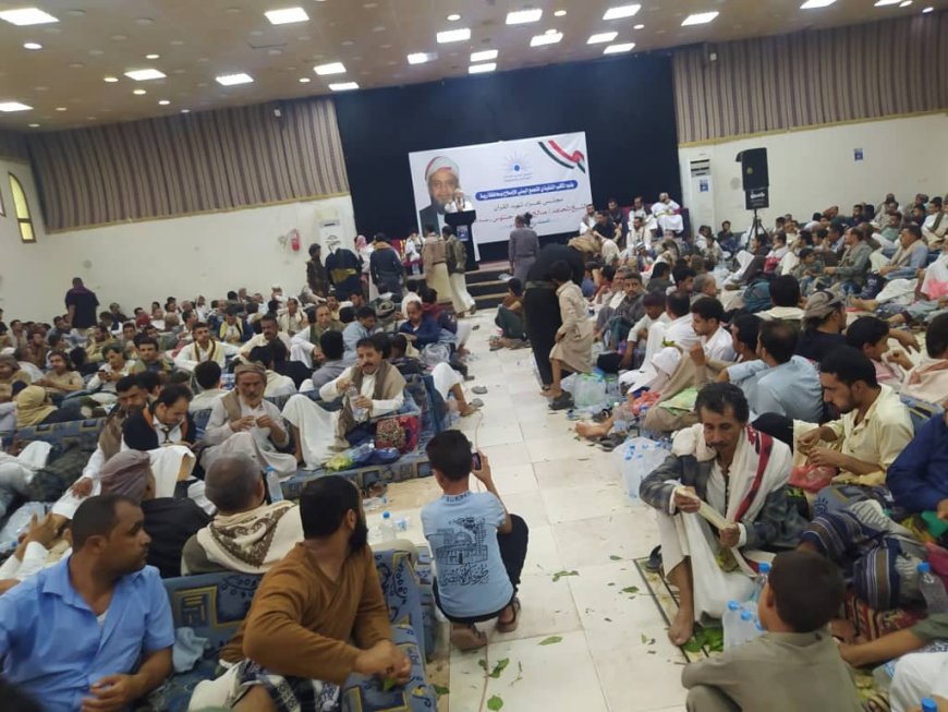 مأرب تحتضن مجلس عزاء مهيب للعلامة الشهيد الشيخ صالح حنتوس رمز مقاومة الكهنوت...