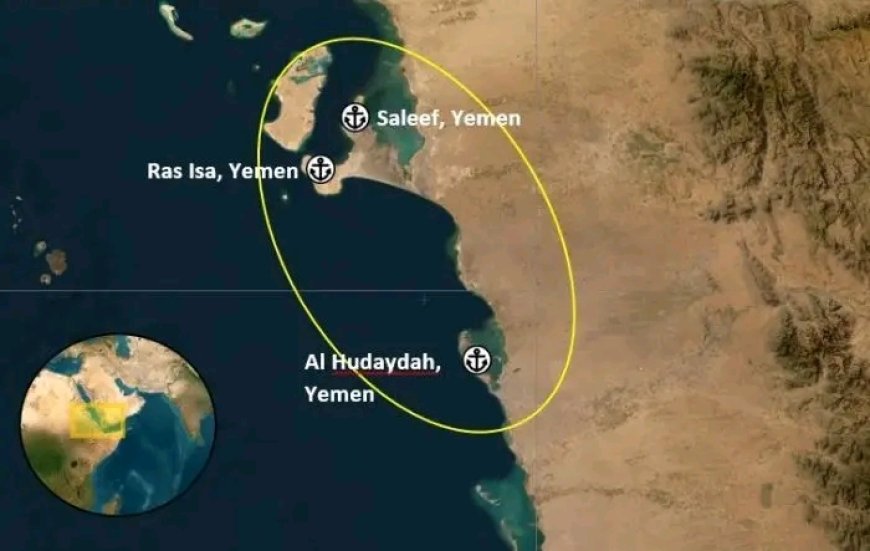 هيئة بريطانية: مخاطر عالية تهدد السفن المتجهة إلى موانئ الحديدة المحتلة من قبل الحو,,ثي ..