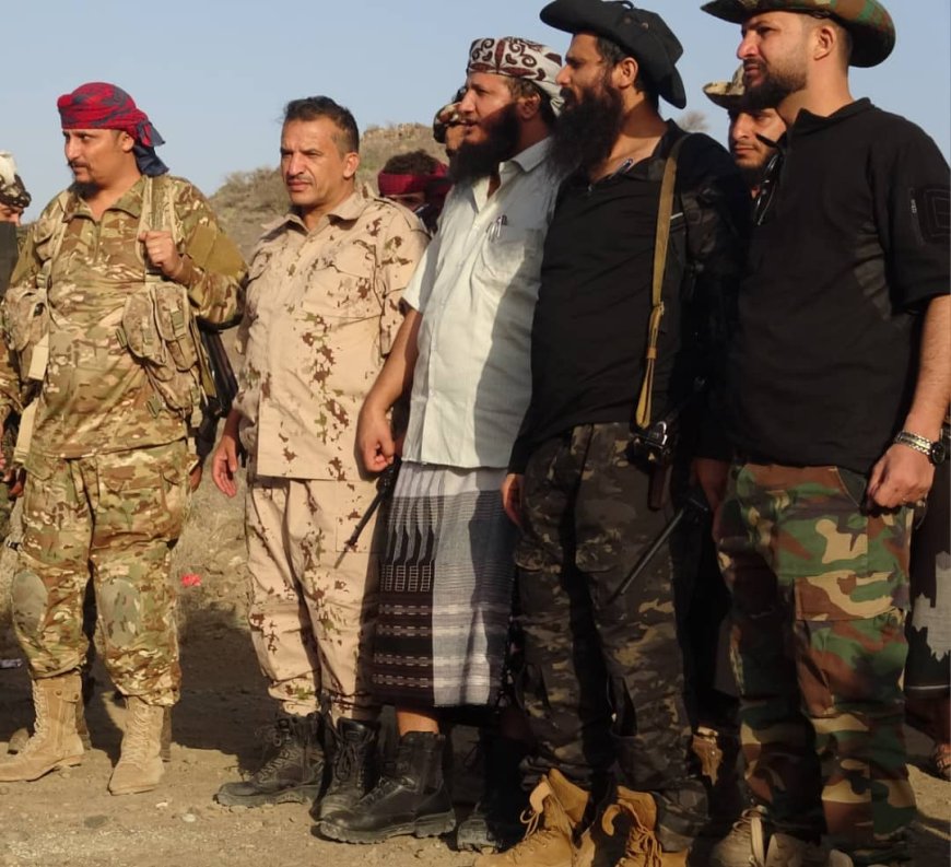 قادة من ذهب: العميد فتح عبدالله القاضي،، والعقيد محمد ناجي الظاهري، رموز القيادة والريادة في محافظة الضالع