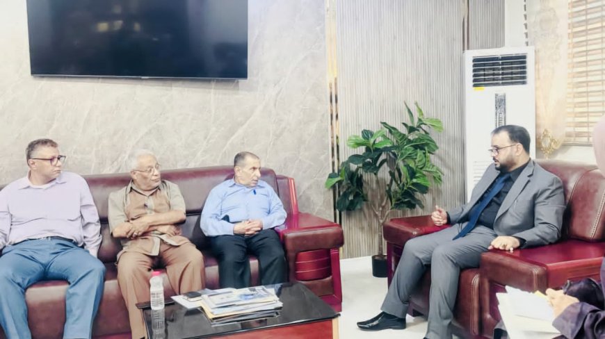 وزير الأشغال يناقش مع مشروع الأشغال والصندوق الاجتماعي تنفيذ مشاريع تنموية في المحافظات المحررة