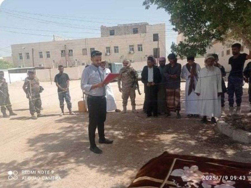 النيابة العامة في سيئون تنفذ حكم القصاص الشرعي بحق المدان سالم قاسم سعيد بن حريز...