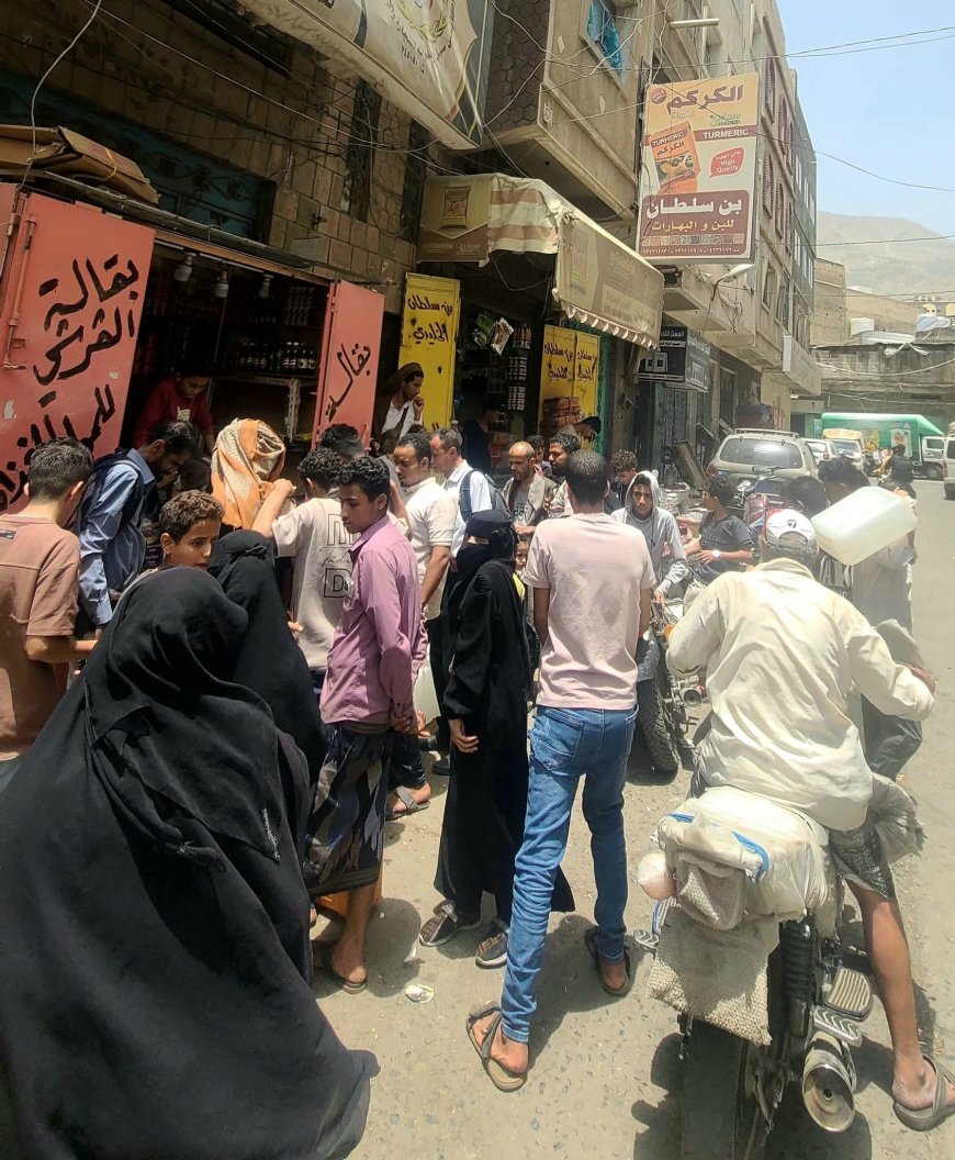 نداء شعبي غاضب: اختبار حاسم للأحزاب السياسية في تعز أمام أزمة العطش