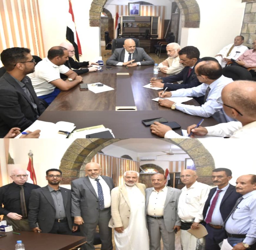 محافظ تعز يدشّن مبادرة مجموعة الشيباني لتوزيع مياه الشرب بالمدينة...