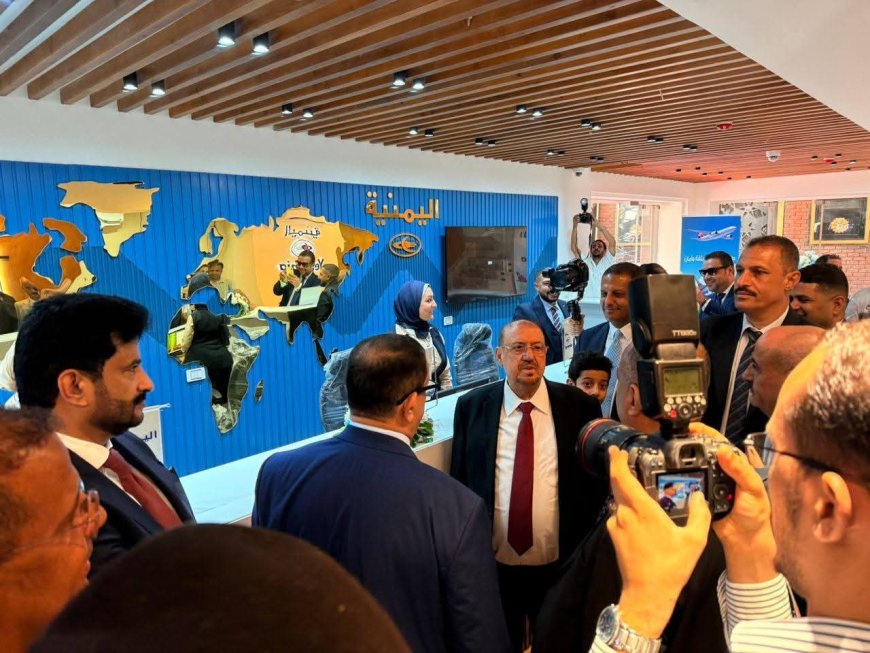 افتتاح فرع جديد لطيران اليمنية في القاهرة بحضور رسمي وشعبي واسع