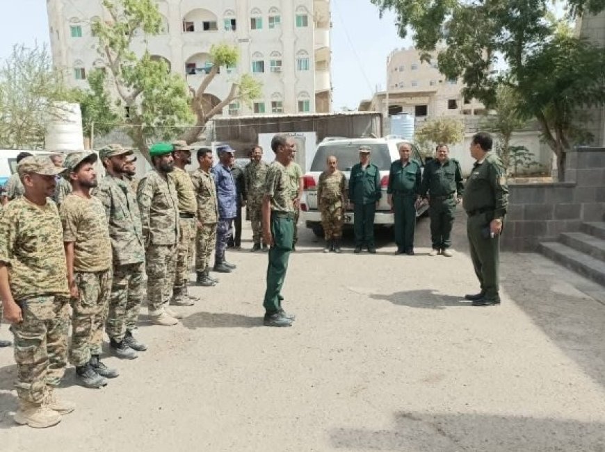 شرطة العاصمة عدن تنفذ حملة تفتيش مفاجئة للاقسام لتعزيز الأداء الأمني...