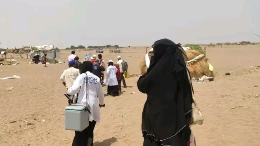 صحة الحديدة يعلن نجاح حملة شلل الأطفال وتحصين 51 ألف طفل في المناطق المحررة...