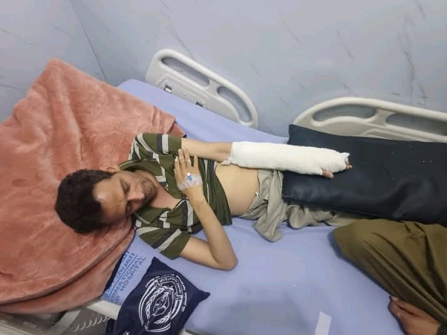 اعتداء مسلح يتعرض له صحفي موالي للحو,,ثيين وعضو اللجنة الانقلابية الحو,,ثية في صنعاء ...