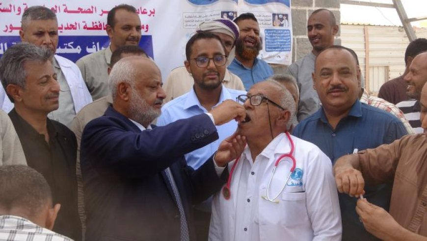الحديدة ..تدشين حملة طارئة ضد "الكوليرا" ...