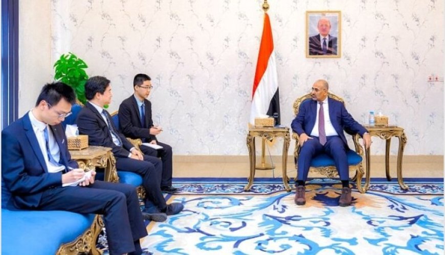 الزُبيدي يشدد على الحاجة الملحة لتدخل الخبرات الصينية للمساهمة في وضع حلول استراتيجية مستدامة لأزمة الكهرباء..