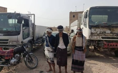 الاجهزة الأمنية في أبين تضبط عصابة لتهريب المهاجرين..