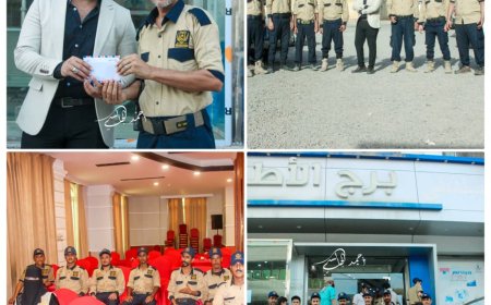 "هاند تو هاند" تكرم أفرادها المتميزين في عدن تقديراً لانضباطهم وجهودهم الأمنية