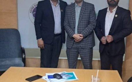 المستشار الطبي يزور مستشفيات أستر ميمس في كاليكت – كيرلا ويلتقي بالمدير التنفيذي لبحث سبل التعاون الطبي