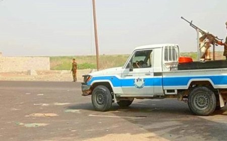 انتشار أمني لقوات الطوارئ بأبين لتأمين الخط الدولي...