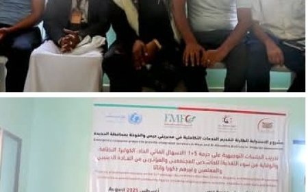 مدير مديرية حيس يُدشّن دورة لقادة المجتمع حول الوقاية من الأمراض والأوبئة...