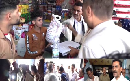 حملات رقابية تكشف مخالفات في أوزان وأسعار السلع في مديرية القاهرة بتعز ...