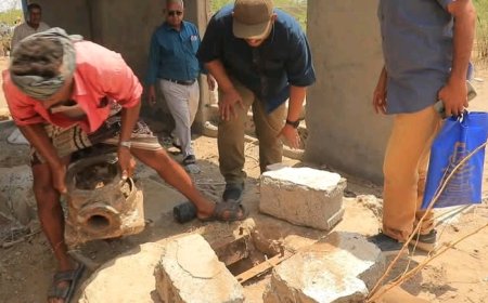 الصليب الأحمر يعلن مناقصة لحفر ثلاث آبار مياه في منطقة الدنين لسكان حيس...