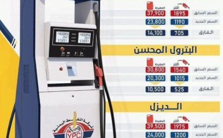 بدءا من فجر غد الاربعاء..شركة النفط تعلن عن انخفاض في سعر البترول والديزل....