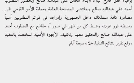 الحو,,ثيين يوجهون بالقبض على الفنان محب ومصادرة ممتلكاته ...
