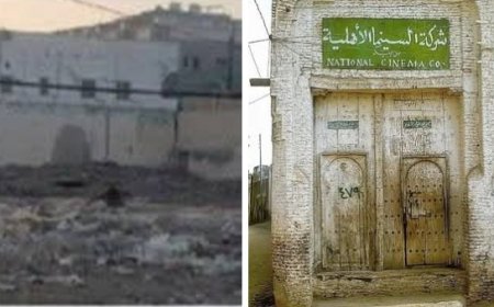 الحو,,ثيون يدمرون معالم سينمائية في الحديدة...