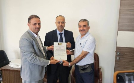 الملحقية الطبية بالهند تكرّم المدير الإقليمي السابق لطيران اليمنية وتستقبل المدير الجديد