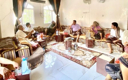 اجتماع وكلاء محافظة أبين والهيئة الإدارية ومدير جهاز الأمن القومي لمناقشة الفساد المالي وتعطيل منظومة السلطة في المحافظة