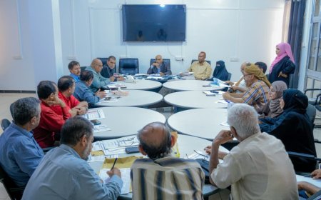 مجلس الدراسات العليا والبحث العلمي بجامعة عدن يعقد اجتماعه الدوري