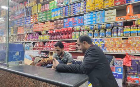 المدير العام بكر الشاعري ينفذ حملة ميدانية ويضبط عدد من التجار المخالفين في مدينة قعطبة