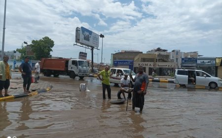 عاجل: مساجد الحسوة في البريقة بعدن تدعو الأهالي لاتخاذ هذه الخطوة إثر تدفق سيل أكبر من السابق
