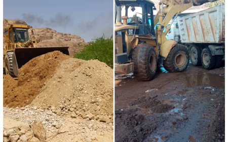 بإشراف وزارة الأشغال.. صندوق صيانة الطرق يواصل تمويل إزالة مخلفات الأمطار في عدن وينفذ صيانة عاجلة في طرق حضرموت