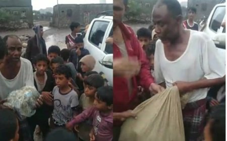 مواطن بلحج يعيد أموالًا جرفتها السيول لأصحابها..