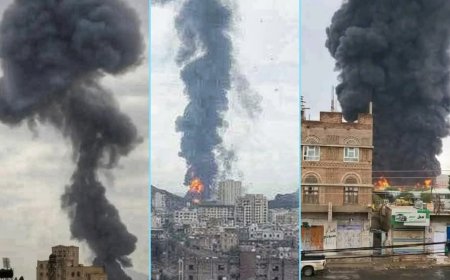 عاجل:أبـرز الأهداف والخسائر الناتجة عن الهجوم الإسرائيلي على صنعاء