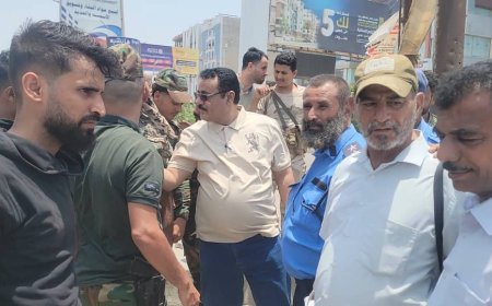 مدير عام المنصورة يدشن التشغيل التجريبي للإشارات المرورية الضوئية في عدد من الشوارع بالمديرية...