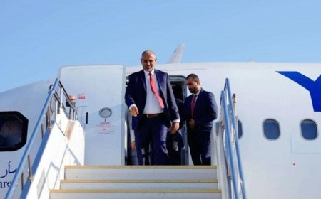 الزبيدي يصل شبوة في زيارة رسمية ...