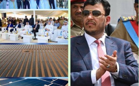 النائب العليمي يشيد بالمشاريع الاستراتيجية في مجال الطاقة التي تقدمها دولة الإمارات في اليمن