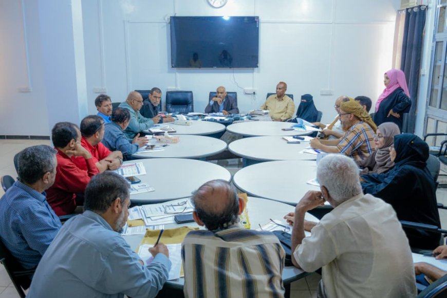 اجتماع دوري لمجلس الدراسات العليا بجامعة عدن لمناقشة تطوير البرامج الأكاديمية
