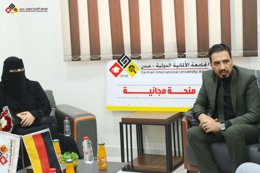 الجامعة لألمانية الدولية عدن تفاجئ الطالبة الأولى بمنحة طب مجانية كاملة
