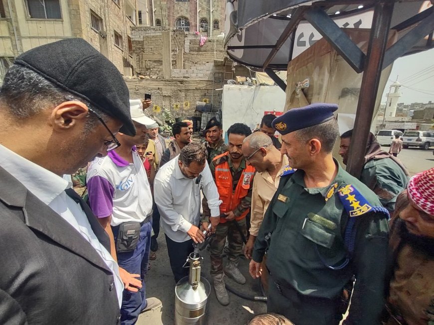 عاجل: لجنة رقابية تضبط تلاعباً خطيراً بالمشتقات النفطية في عدد من محطات تعز
