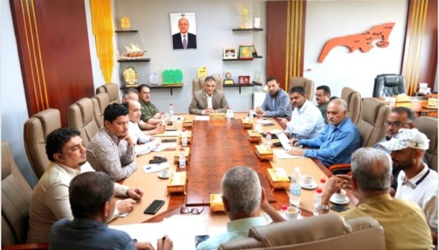 وزير الدولة محافظ العاصمة عدن يشدد على ضرورة تكثيف الحملات الرقابية الميدانية....
