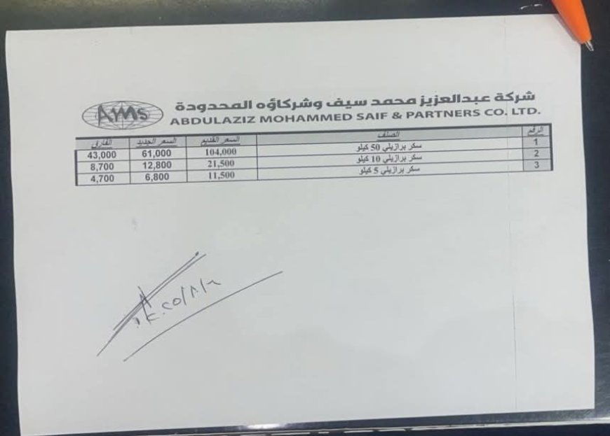 تخفيضات تلامس هموم الناس.. فتحي بن لزرق يُشيد بخفض سعر السكر من شركة عبدالعزيز محمد سيف