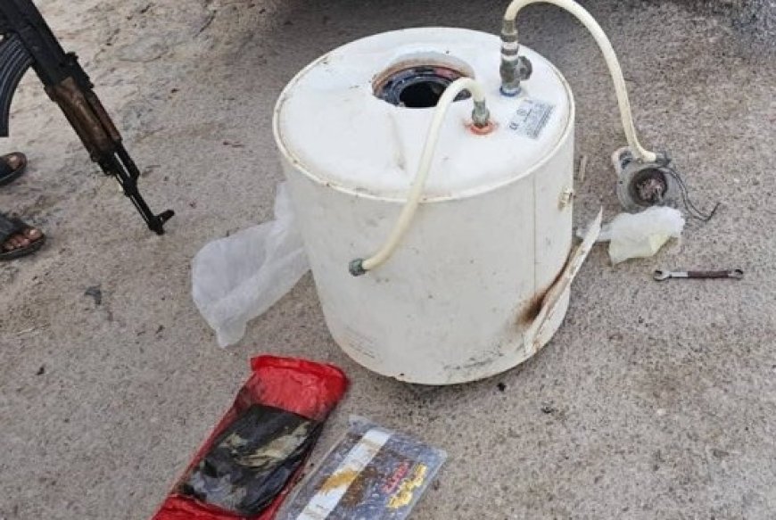 خفر السواحل بحضرموت يحبط تهريب حشيش داخل سخان ماء.....